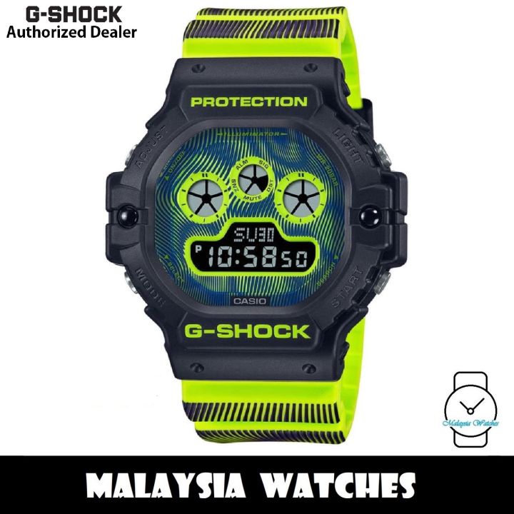 OFFICIAL WARRANTY Casio G Shock DW 5900TD 9 Time Distortion Series Digital Resin Watch DW5900 DW5900TD DW5900TD 9 DW 5900TD 9DR Lazada