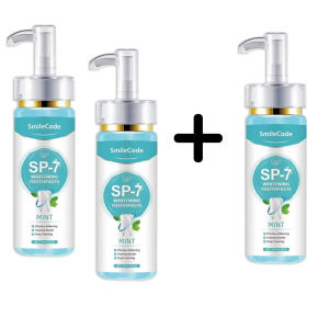 SP7 Whitening toothpaste 100g teeth whitening teeth tartar removal for teeth Calculus removal bad breath fresh mouth Remove Yellow Bright White Teeth 薄荷味美白牙膏