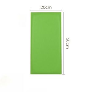 30x50cm 3D Self-Adhesive Soft Bag Childrens Anti-Collision Strip Thicken Wall Stickers Headboard Cover Bed Head Back Protector Bed Frames Cover Soft  waterproof foam Tatami Bed Baby Three-dimensional For DIY Children Home Decor