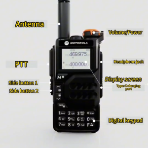 Motorola X8 10km High Power Walkie Talkie Long Range U V Dual Band Two Way Radio 10 Watts Outdoor Motorola Walkie Talkie