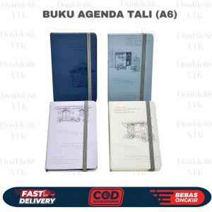 Buku Agenda Tali (A6) Medium 8872-01 /Besar 8825-01