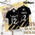 volleyball sports jersey Cartoon jersey Baju Tshirt Jersey Lelaki Thailand viral tiktok jersey Retro Collar Jersey Microfiber PLUS SIZE Jersi Men Women. 