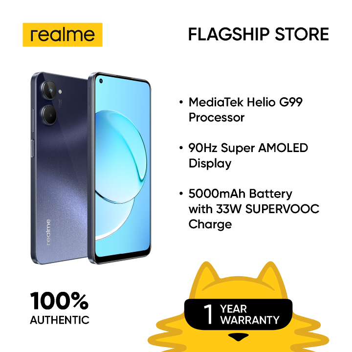 realme 10 [8GB RAM + 256GB ROM] Android Smartphone