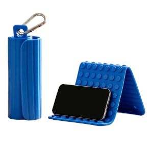 BELLERY Bendable Silicone Phone Holder Adjustable Flexible Foldable Phone Stand Portable Freely Into Any Shape  Tablet Stand Watching Videos