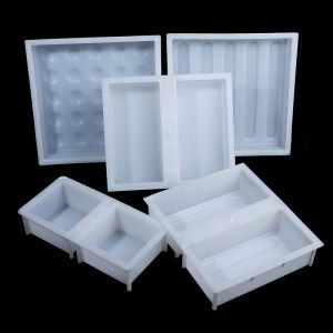 【Comfortable House】 COD แม่พิมพ์ทำอิฐปูพื้นแบบทำมือใช้ซ้ำได้เครื่องทำทางเดินคอนกรีตใช้ซ้ำได้สำหรับสนามหญ้าลานสวน