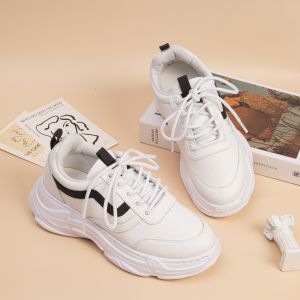 Giày Sneaker Chất Liệu Microfiber Cao Cấp Pixie H148