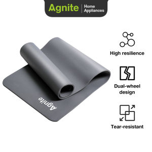 Agnite Matras Yoga / Yoga Matt NBR Tebal 8mm 10mm Panjang 61 cm ER20X