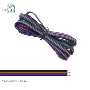 WS2812B 22AWG Led Wire Cable 2Pin/3Pin/4Pin/5Pin For WS2811 5050 2835 5730 Led Strip Light 1m/5m