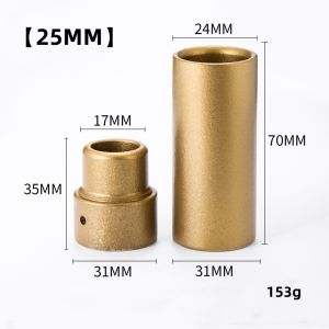 Cối Hàn Âm Tường Dài 7cm-Có các cỡ 20-25-32-Đầu hàn dài máy hàn nhiệt