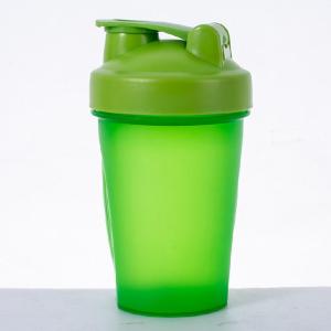 400ML Shaker Bottles with Lid for Whey Protein Powder Mixing Bottle Fitness Gym Shaker Mug Outdoor Portable Plastic Drink Cups