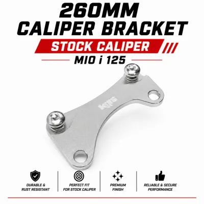 260MM DISC STOCK CALIPER BRACKET MIO i 125/M3