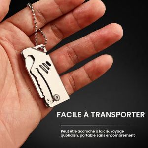 [D007] Móc treo khóa đa năng gấp gọn tiện lợi