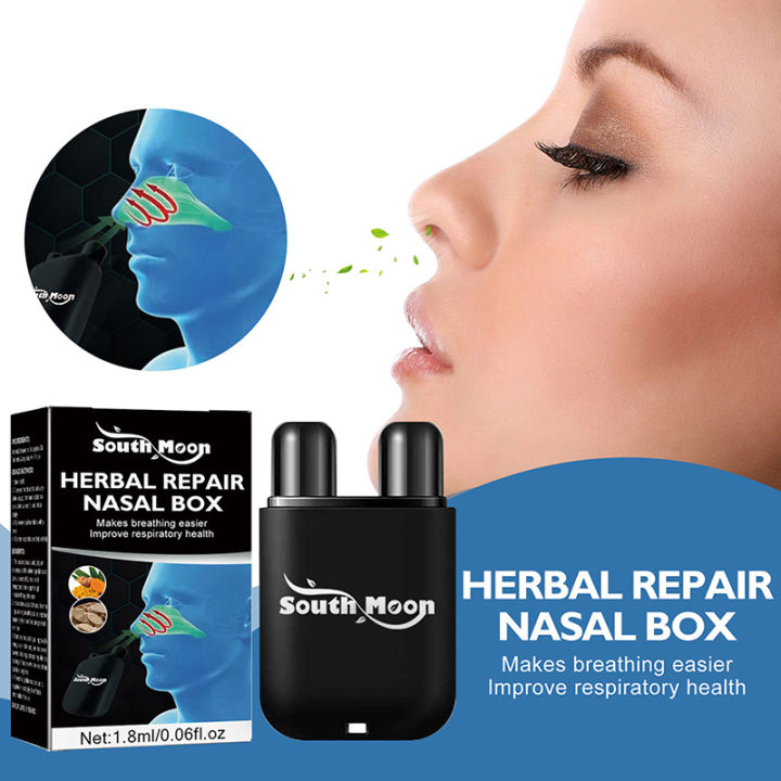 Home Living Herbal Nasal Inhaler Oil Branching Breezy Motion Sickness ...