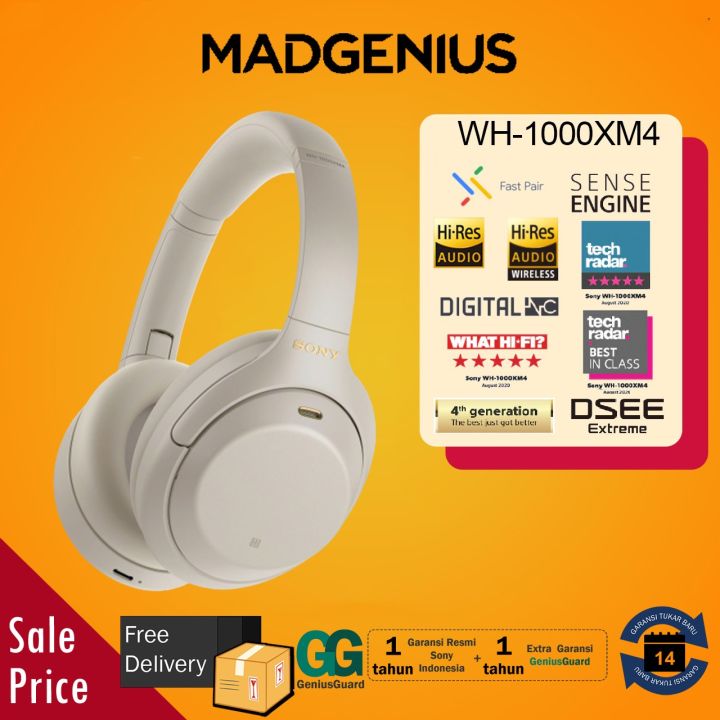 Sony Original WH-1000XM4 WH 1000XM4 WH1000XM4 1000X Platinum