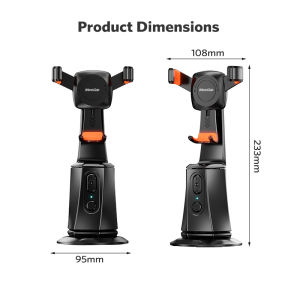 MeeGoo Face Tracking Gimbal stabilizer 360°rotation Selfie Stick Mobile Phone Desktop Stand Universal Holder Hand Clip