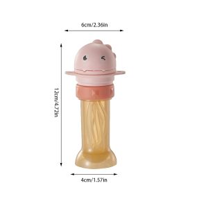 Baby Water Bottle Straw Cap Portable Infant Sipppy Lid Food Grade Toddler Self Drink Utensil