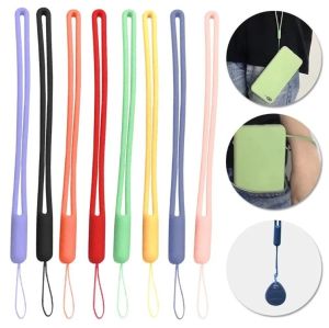 Creative Hanging Chain Phone Case Rope สายคล้องโทรศัพท์มือถือ ลายดอกไม้ ป้องกันการสูญหาย หลากสี อุปกรณ์เสริม สําหรับ Airpods