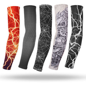 【NEW A 】Arm Stretch Sleeves Cooling Sun Protection Covers UV Block Guard Outdoor Sports Golf Cycling Sleeve Muff Mountain-Climbing