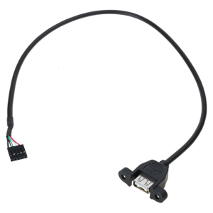 Internal USB IDC Motherboard Header Cable for DIY Projects and Electronic Prototyping Great For Lab Applications 19.6in