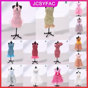 JCSYFAC Búp bê quần áo cho 30cm búp bê Quần Áo buổi tối Gown trailing váy cưới Váy công chúa ăn mặc Dollhouse trang trí nội thất phụ kiện