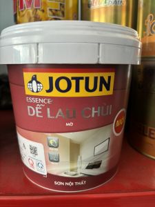 Sơn Jotun Essence Dễ Lau Chùi nội thất (17lít). Với tính năng nhẹ mùi lau chùi tuyệt hảo.