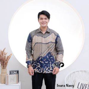 Baju Batik Couple Pria Wanita Jumbo Modern 2024/Tunik Batik Mix Valvet/Dres/Blus Kerja Terbaru/cod