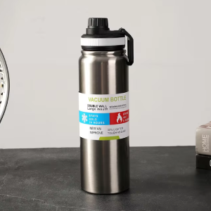 800ML Stainless Steel Insulated Vacuum Flask with Tea Filter Hot & Cold Double Wall Drinking Bottle / Botol Air Sukan