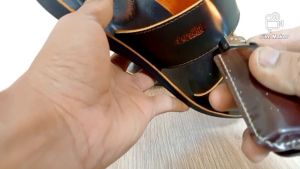Sandal Pria Full Kulit & Desain Modern