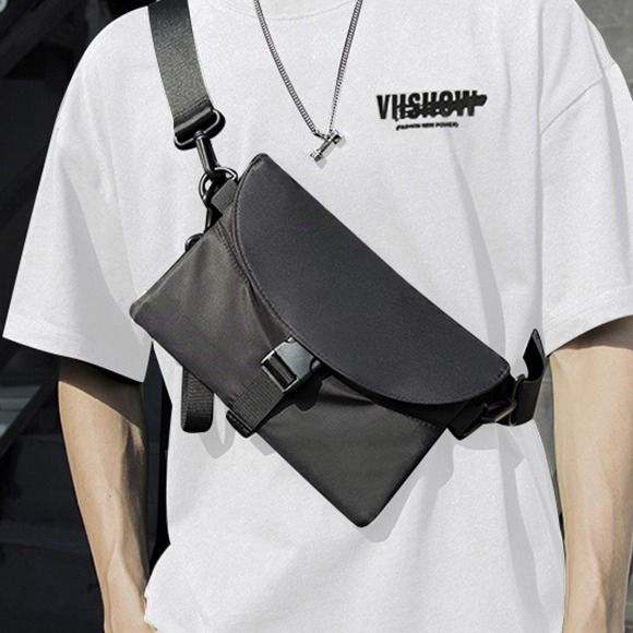 END&SRART】Chest bag Crossbody bag Sling bag for Men Korea
