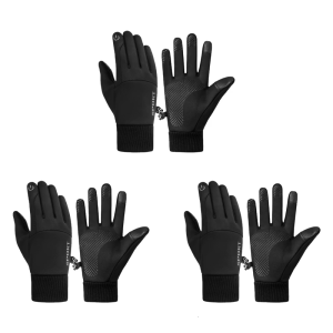 1pair Cold Weather Glove Skiing Snow Mittens Trekking Glove Antiskid Gloves for Daily Winter Wear