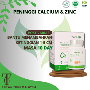 Ubat Tinggi Zinc dan Calcium Magnesium Supplement Hight up For Men Ubat Tinggi Badan Lelaki Magnesium Supplement