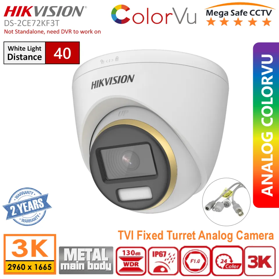 Hikvision Colorvu Camera Hikvision 5mp Night Colour Camera
