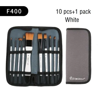 Rex TT Giorgione 11pcs13pcs16pcs19 pcs Imported nylon hair Multi-function brushes Safety Paint watercolor oil painting acrylic brushes with cloth bag Artist