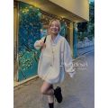[Ảnh thật/Video 29feb] Áo khoác cardigan oversize thêu chữ P, mặc đôi nam nữ chất dày dặn. 