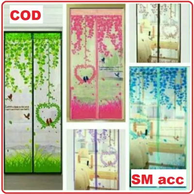 Tirai magnet ANTI NYAMUK WARNA
