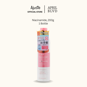 Ajuste UV Spray | Niacinamide 200g | SPF50+/PA++++ | Sunscreen/Sunblock | Lightweight | Anti-Aging | [Made in Japan]