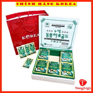Đông trùng hạ thảo Hanil hàn quốc nội địa hộp 60 gói x 30ml - Tăng thể lực phòng ung thư tranglinh