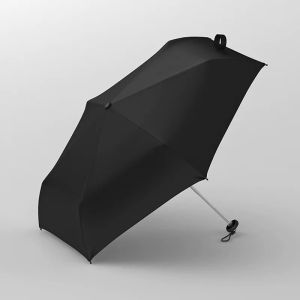 xpkQ Ultra Light Umbrella Carbon Fiber FrameFive Fold Portable Household Umbrellas Pocket Size Sun Rain Parasol Women Rain Gear 9R3H1