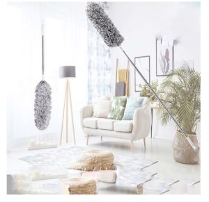 Kemoceng Microfiber Teleskopik bisa tekuk / Kemoceng Pembersih Debu