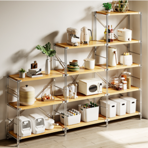 ⭐ร้านไทย จัดส่งด่วน⭐ ชั้นวางของเหล็ก ชั้นวางอเนกประสงค์ 3/5ชั้น ปรับระดับได้ แข็งแรง ติดตั้งง่าย