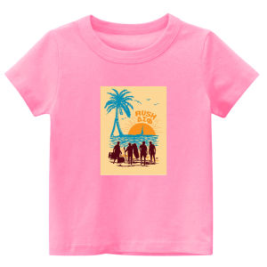 Tshirt kids kaos atasan oblong anak usia 1-12tahun sablon gambar RUSH