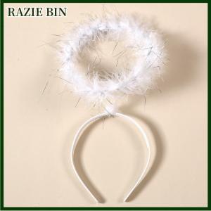 RAZIE BIN Christmas Performances Party Favor Feather Angel Headband Cosplay Costume Angel Outfit Angel Halo Headband