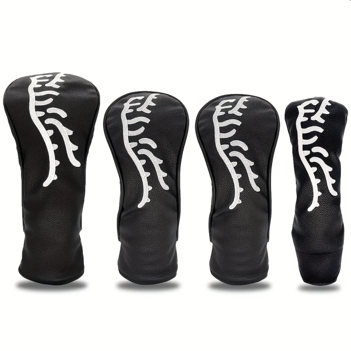 Hổ Bộ Xương da trắng Retro đầu bọc gậy golf Phù Hợp Lái Xe Fairway Gỗ ...