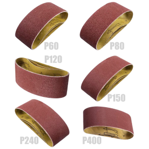 Flexible 2x24 Inch Sanding Belt Aluminum Oxide Material Ideal For Complex Surfaces And Detailed Polishing