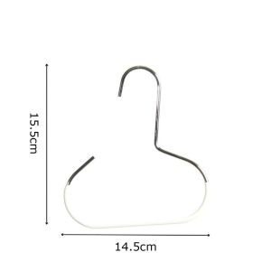 Móc inox 14x15cm treo nón thắt lưngcà vạt tiện dụng-ESTLA