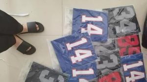 Áo đấu NFL 2025 Philadelphia Eagles Barkley Hurts Eagles DeJean thêu