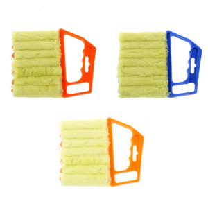 มู่ลี่เครื่องมือทำความสะอาดแปรงเครื่องฟอกขนาดกะทัดรัดที่ออกแบบมาสำหรับการทำความสะอาดอย่างล้ำลึกระหว่างแผ่นไม้และเครื่องมือปัดฝุ่นร่มพกพา