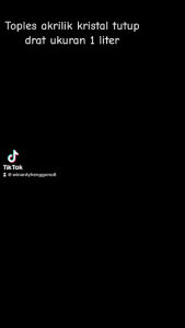 Toples Kristal Tutup Drat Ukuran 1 Liter SET (6 Pcs) Tuk 1138