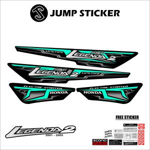 Stiker Striping Astrea Legenda 2 2001 - 2005 grafis variasi 006