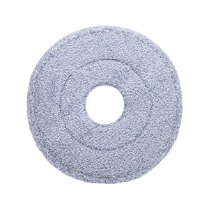 MultiFunction Round Microfiber Floor Mop Cloth Reusable 25cm Microfiber Mopping Head Rag Replacement Household Cleaning Tool